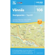 106 Vännäs Sverigeserien 1:50 000